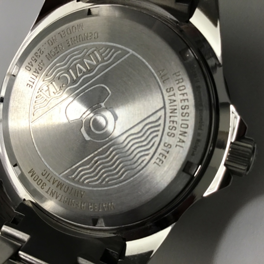 Invicta GRAND Diver Automatic Genuine Neon Apatite Gemstone - Picture 8 of 13